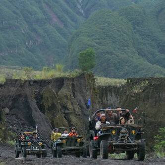 amzing race Merapi lava tour dengan jeep