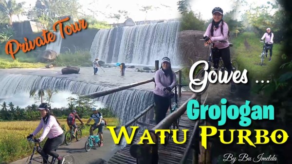 Paket Wisata Private Tour Rute Sepeda Ke Grojogan Watu Purbo