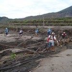Wisata Lava tour merapi balerante 2011 dengan bersepeda