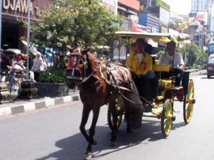 wisata dengan andong di Jogja