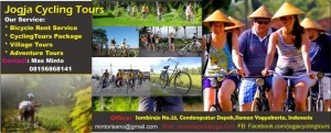 paket wisata bersepeda di jogja