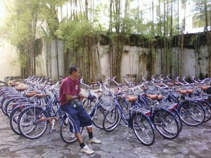 Persewaan sepeda di jogja