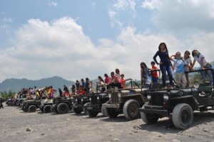 Foto Lava tour merapi dengan jeep offroad