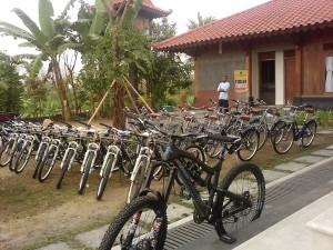 Java Village Resort Bersepeda di candi Prambanan