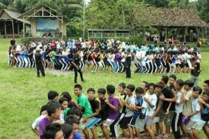 Kegiatan Outbound di desa wisata pentingsari