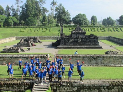 Outbound seru di candi Prambanan