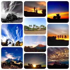 Sunrise lava tour Merapi