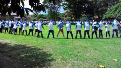 outbound di bendungan kamijoro bantul
